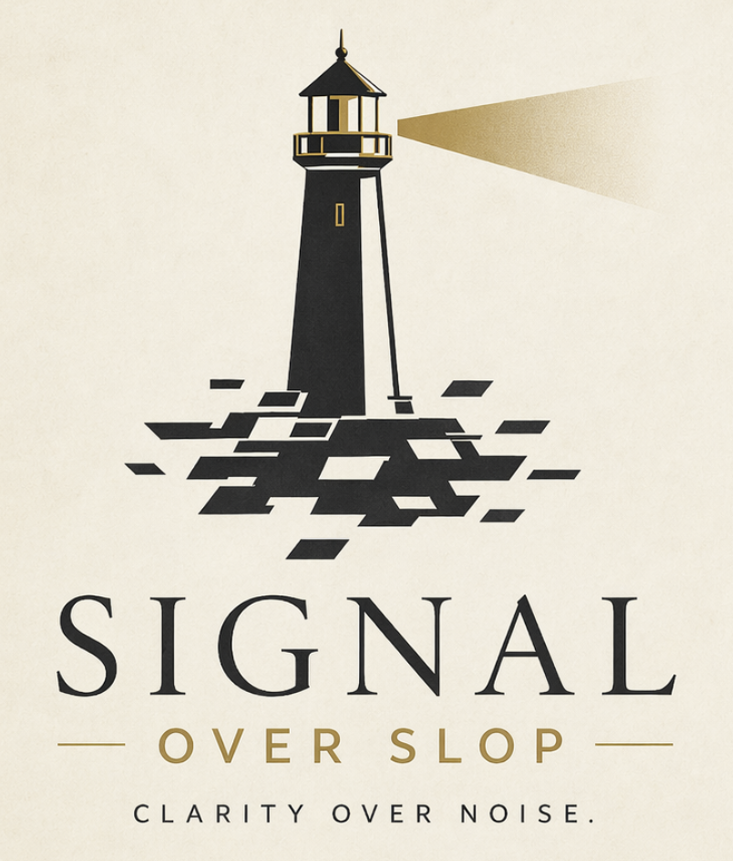 Auridici — Signal Over Slop, Clarity Over Noise